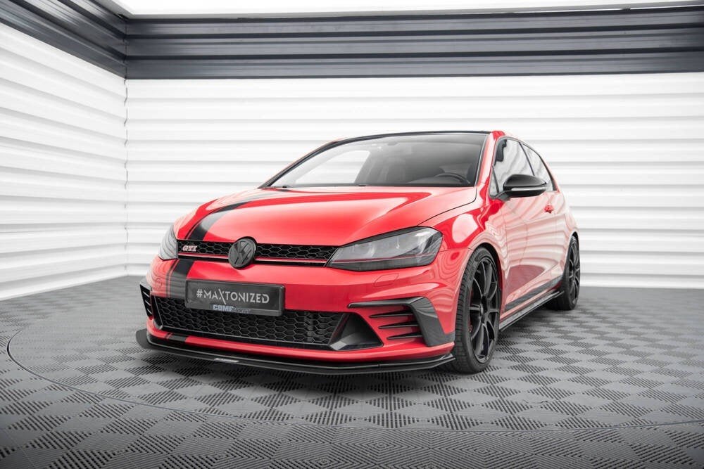 Voorlip skirt diffuser achterlip - Golf 7 GTI Clubsport