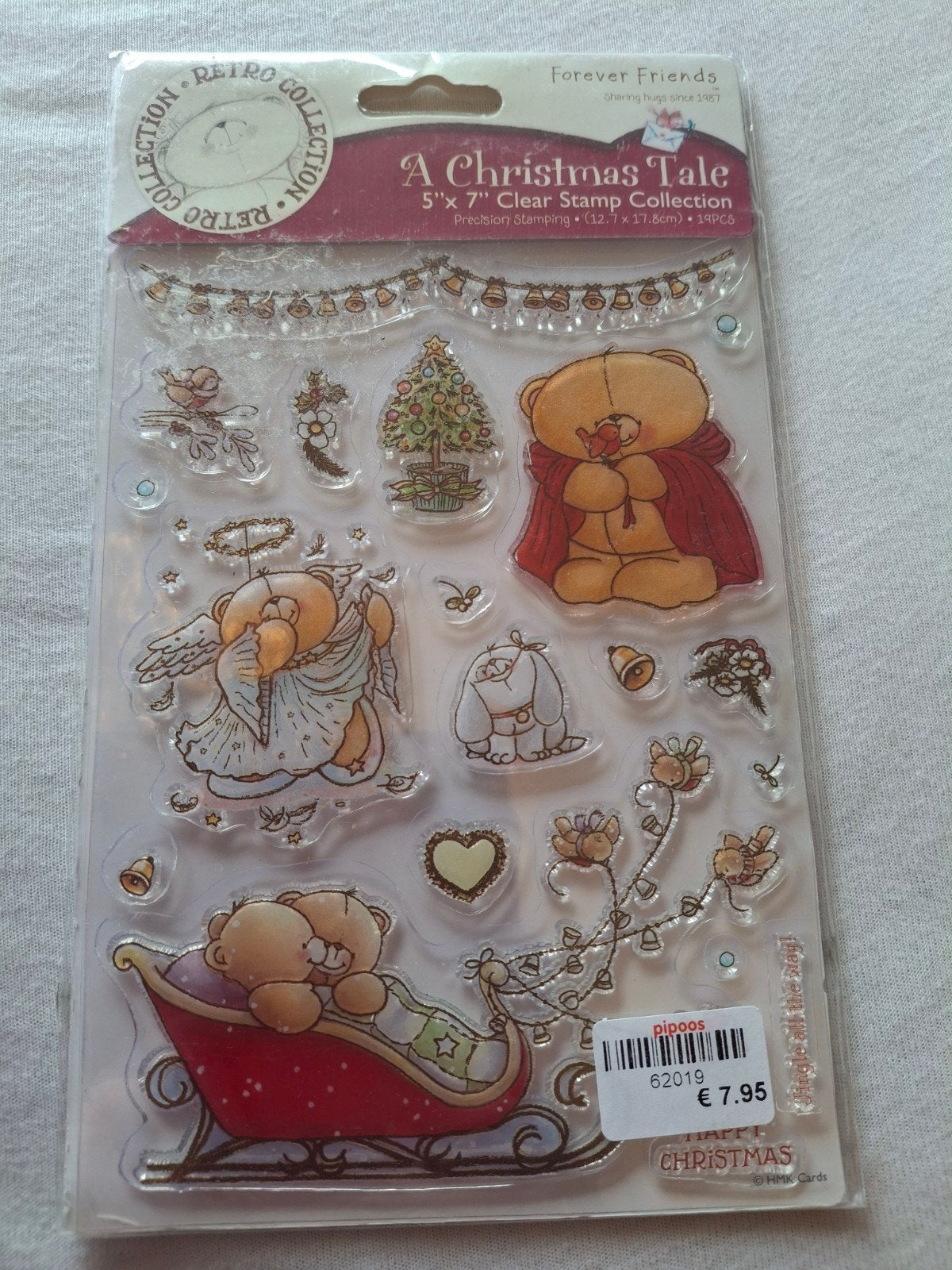 Forever Friends Kerst Stempelset - A Christmas Tale, Nieuw, Meerkleurig, Ophalen of Verzenden, Kunststof