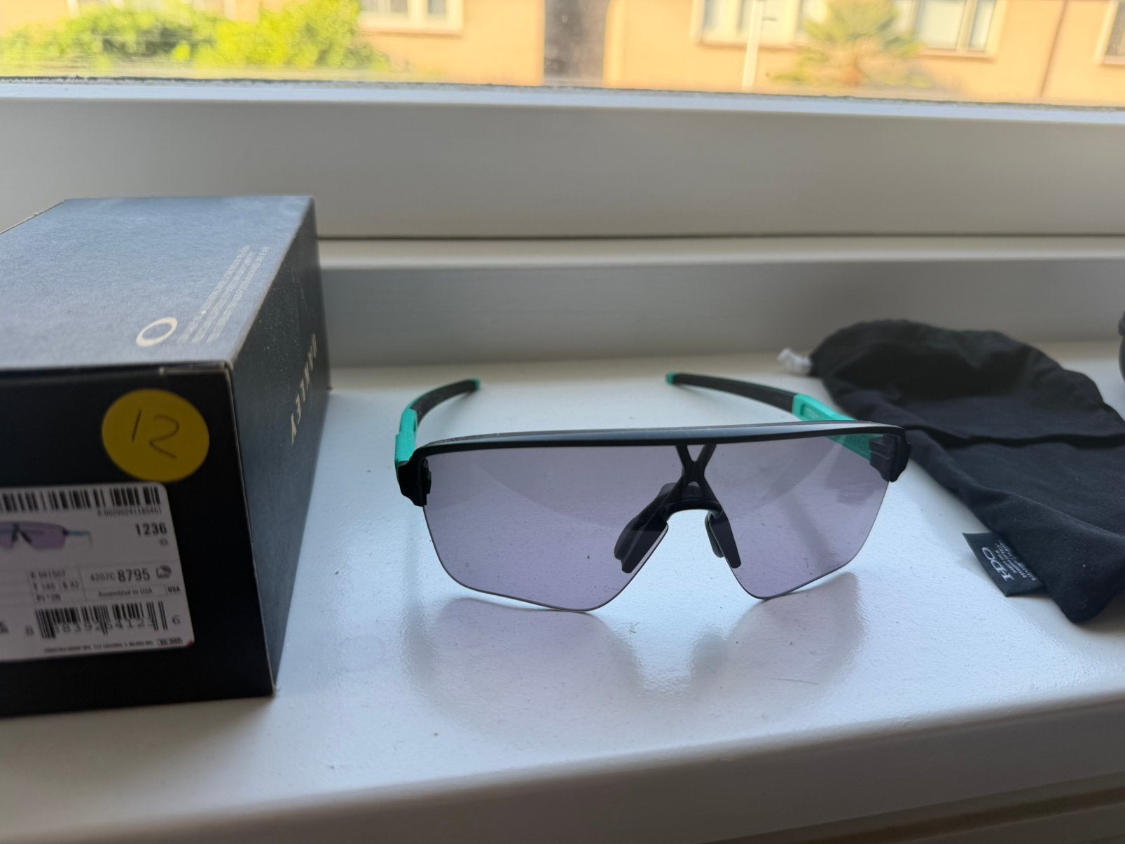 Oakley Coridor, Zonnebril, Zwart, Ophalen of Verzenden, Zo goed als nieuw