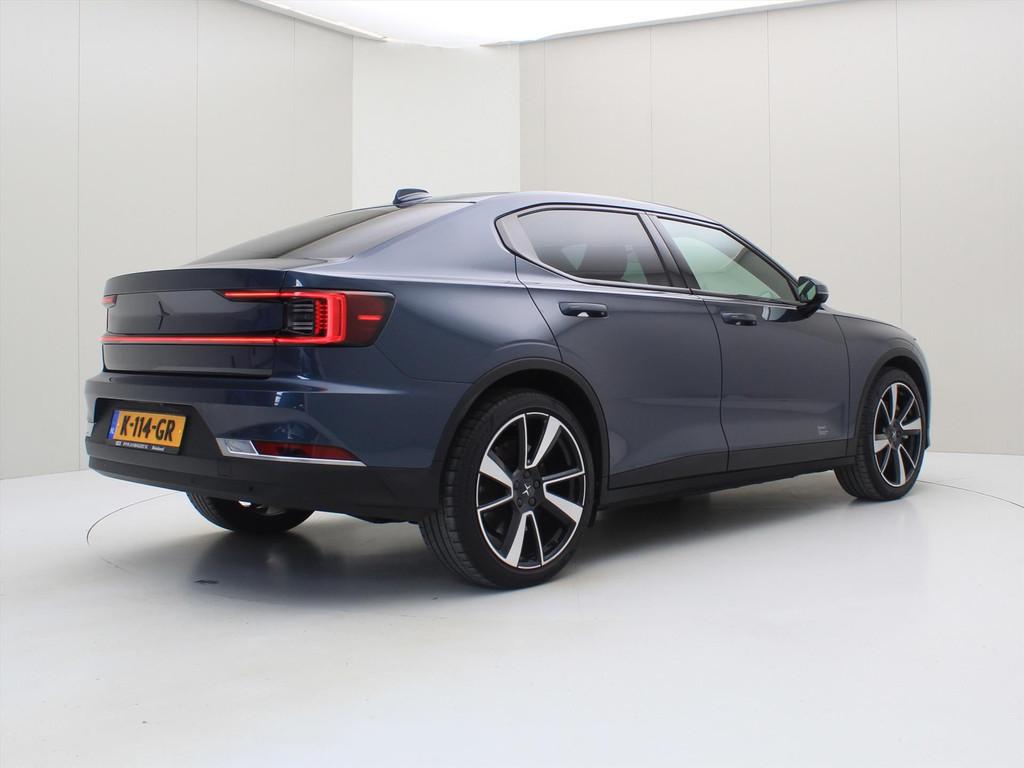 Polestar 2 Long Range Dual Motor 408PK 78kWh Launch Edition, Auto's, Automaat, Polestar 2, Gebruikt, Zwart