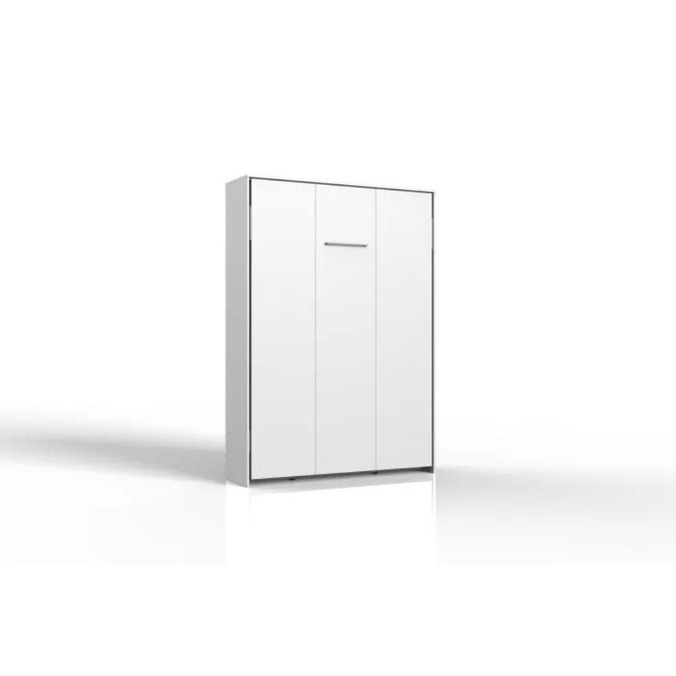 Opklapbed / Wandbed 140x200 cm - Wit, Ophalen, Modern, Ruimtebesparend, Gebruikt, Wit