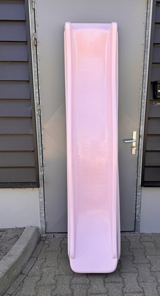 Glijbaan 2,2 meter aanbouw pastel roze, Ophalen of Verzenden, Nieuw, Glijbaan, Aanbouwonderdeel
