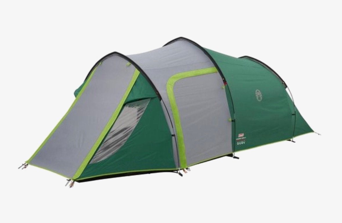Coleman Chimney Rock 3 - 3-persoons tent met voortent, Caravans en Kamperen, Ophalen of Verzenden, Zo goed als nieuw, Tot en met 3