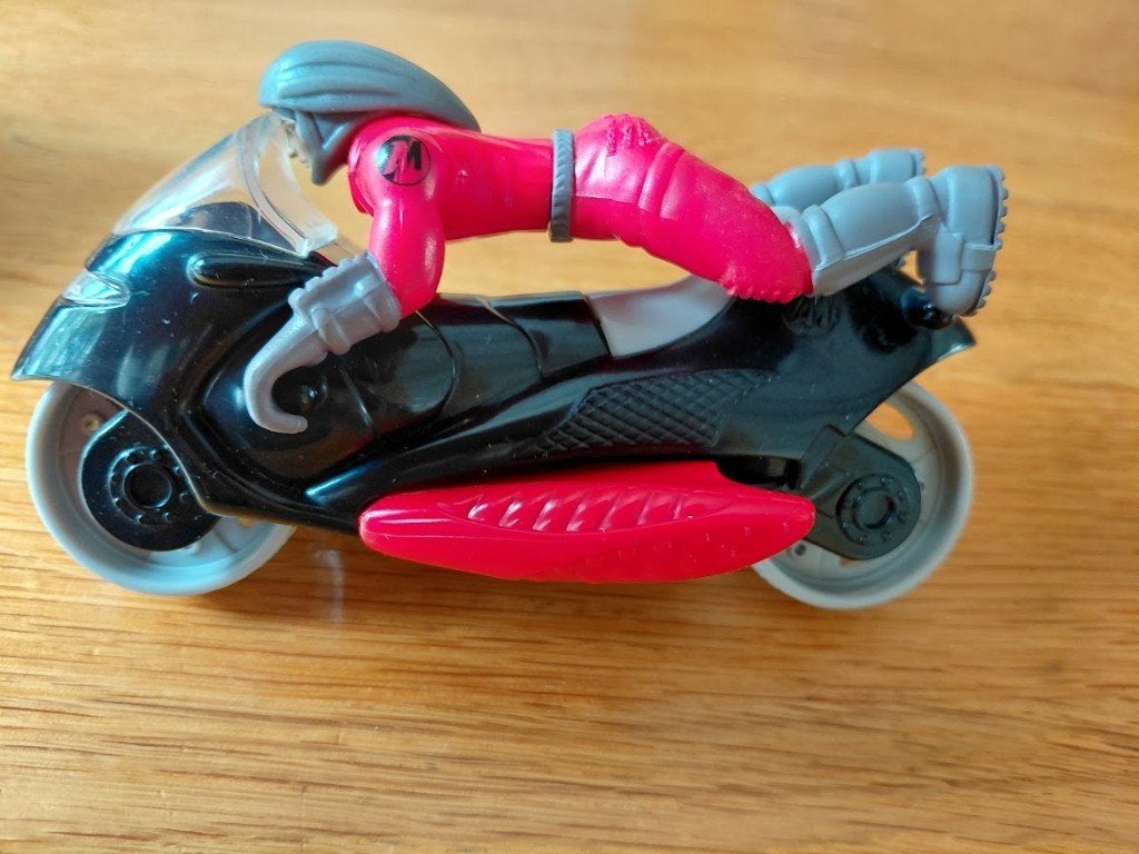 Vintage Action man Motor met rijder, Kinderen en Baby's, Speelgoed | Actiefiguren, Ophalen of Verzenden, Gebruikt