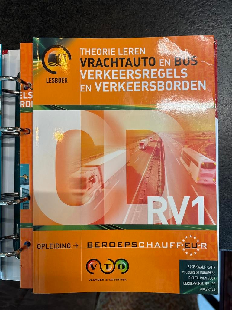 Theorie leren vrachtauto en bus verkeersregels RV1, Boeken, Ophalen of Verzenden, Gamma, Zo goed als nieuw, MBO