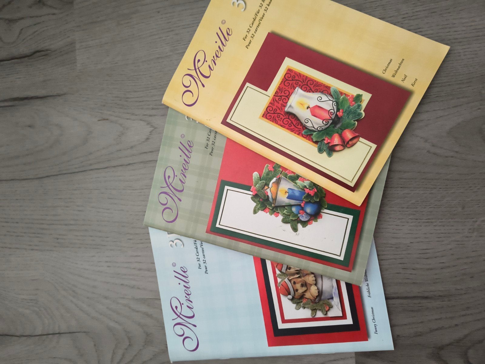 3 nieuwe knutselboekjes van Marielle 3d kaarten, Nieuw, Ophalen of Verzenden, Papier of Karton, Knutselboek