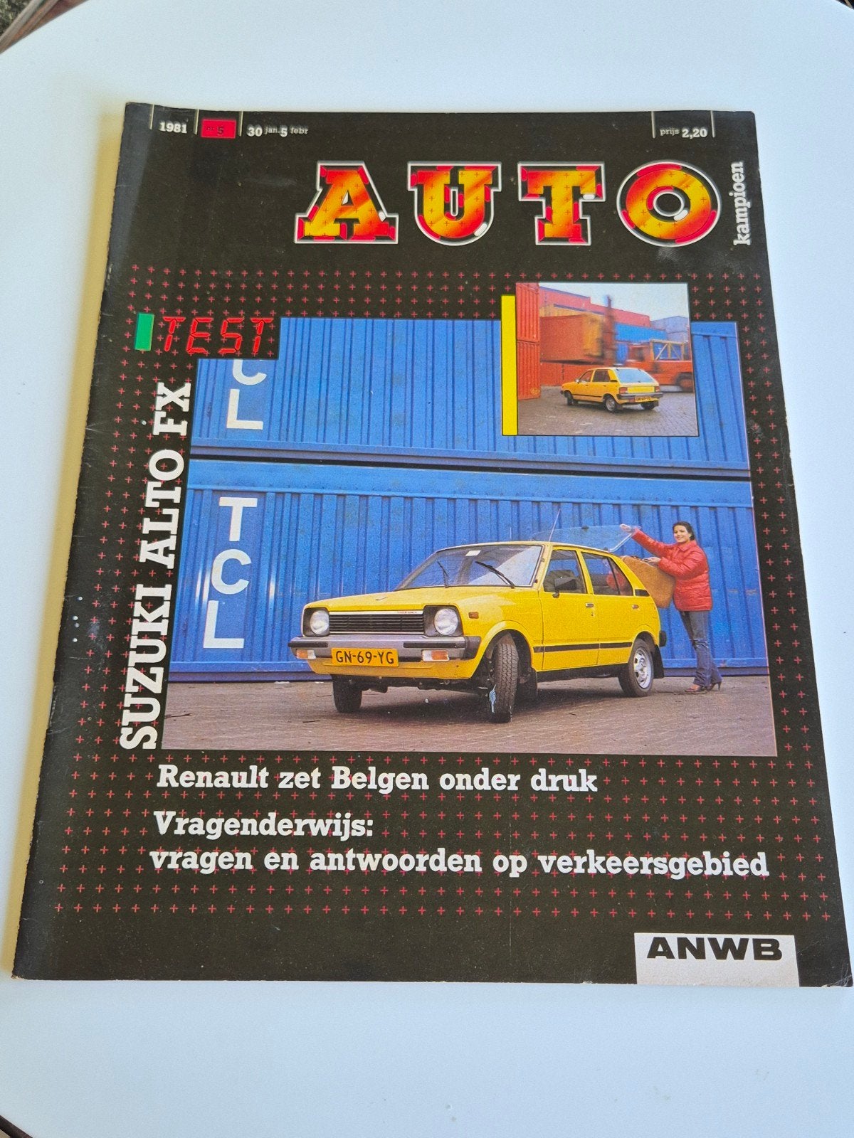 Auto Kampioen Tijdschriften uit 1981 - Set van 8, Ophalen of Verzenden, Gelezen