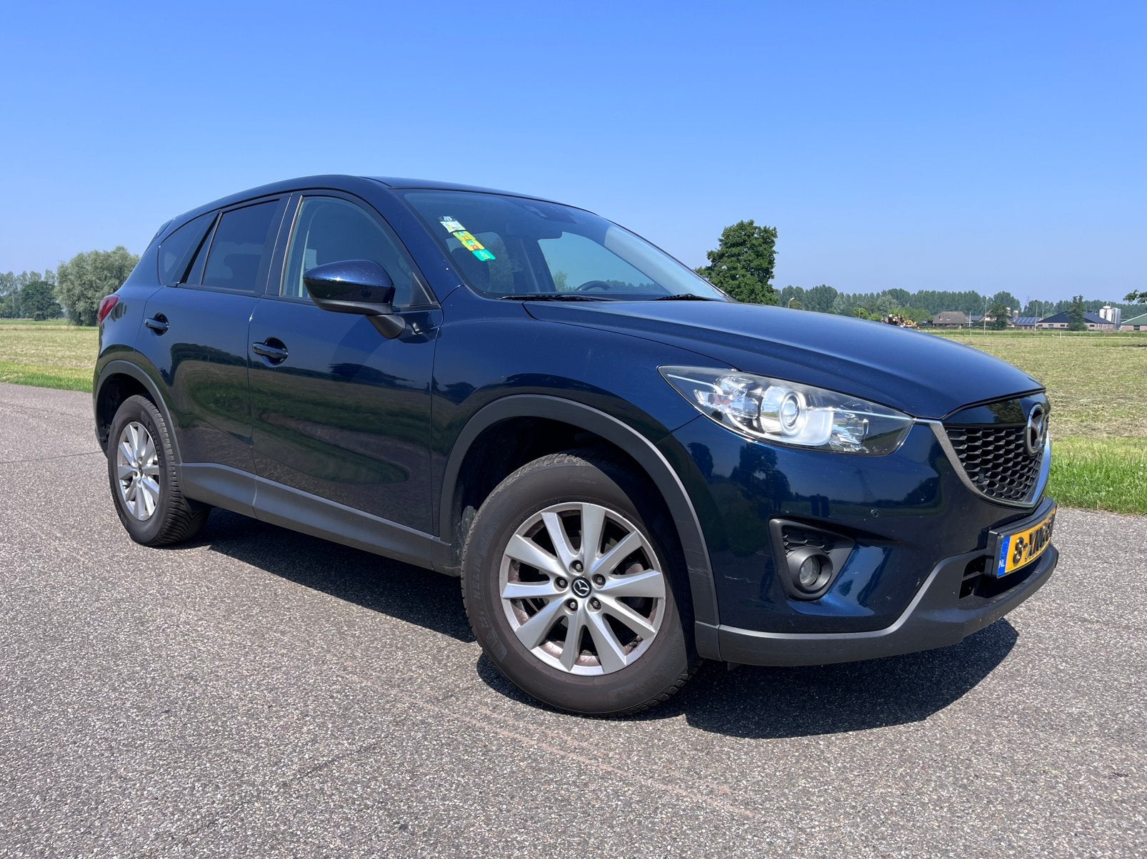 Mazda CX-5 2.0 121KW 2WD 2014 Blauw, Auto's, Mazda, Voorwielaandrijving, Stof, 4 cilinders, Blauw