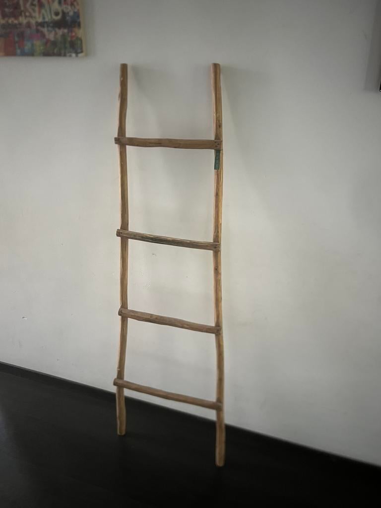 Houten ladder/deco rek, Huis en Inrichting, Ophalen, Zo goed als nieuw