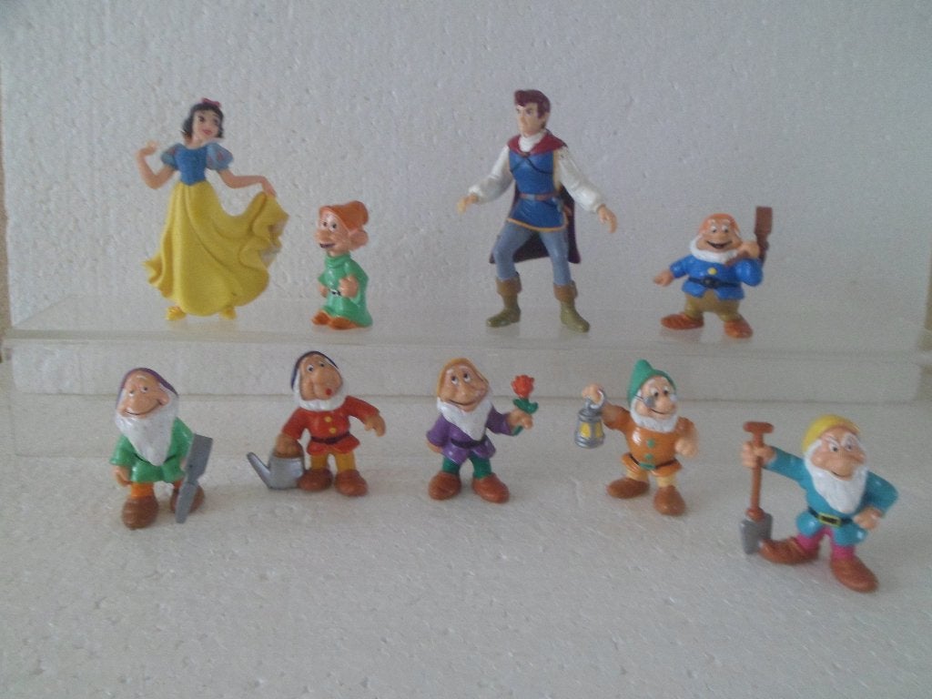Sneeuwwitje 1 figuurtjes, Ophalen, Zo goed als nieuw