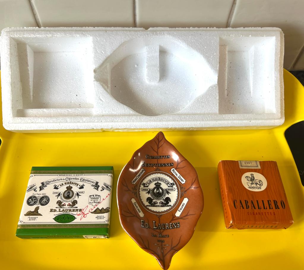 Ed Laurens Caballero asbak en toebehoren, Ophalen of Verzenden, Nieuw, Asbak