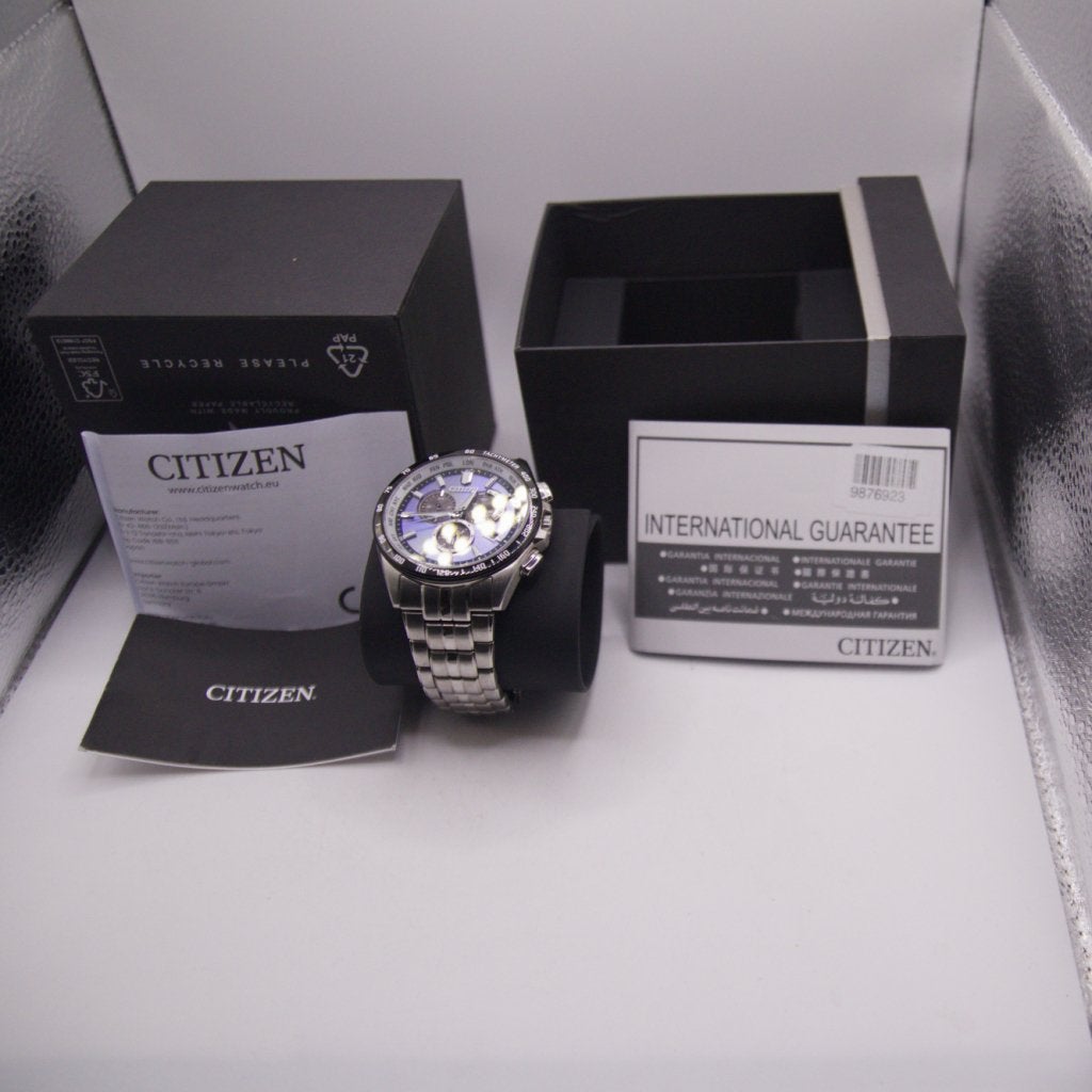 Citizen Promaster Sky | A-grade | E660-A18SR08 CB5874-81L, Citizen, Gebruikt, Support@citizen.com, Citizen Watch Co., Ltd. 1-12-32 Takeda, Fushimi-ku, 
Kyoto 612-8501
Japan