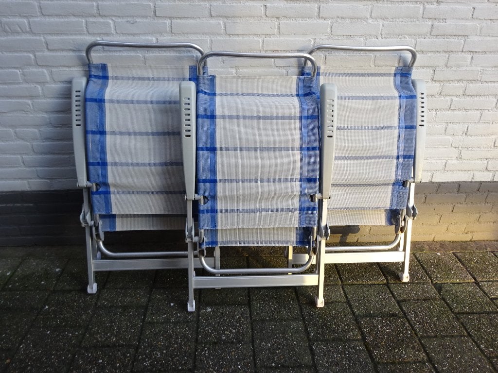 camping stoelen dukdalf 3 stuks., Ophalen, Zo goed als nieuw, Campingstoel