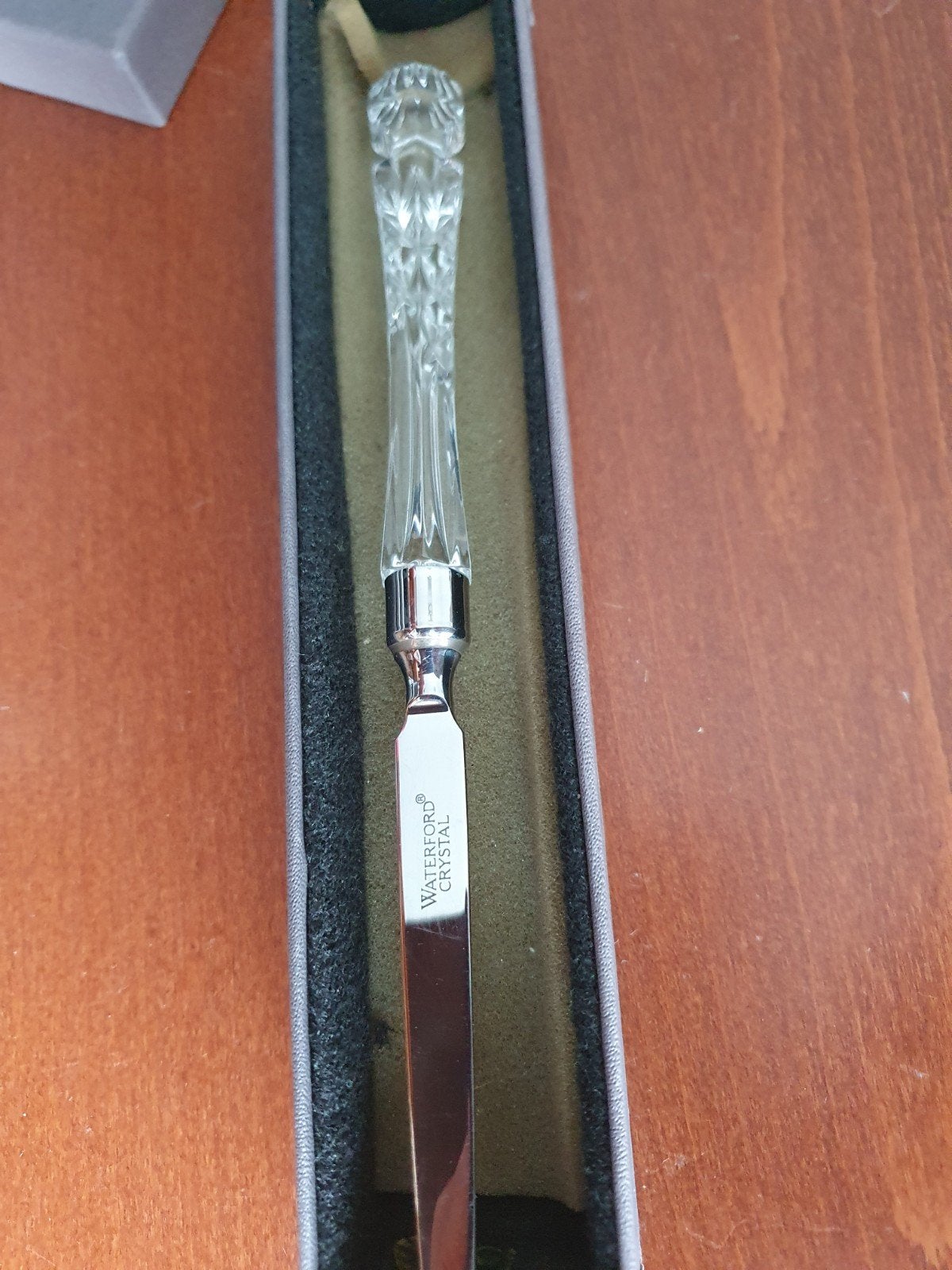 Waterford Crystal briefopener in originele doos, Ophalen of Verzenden