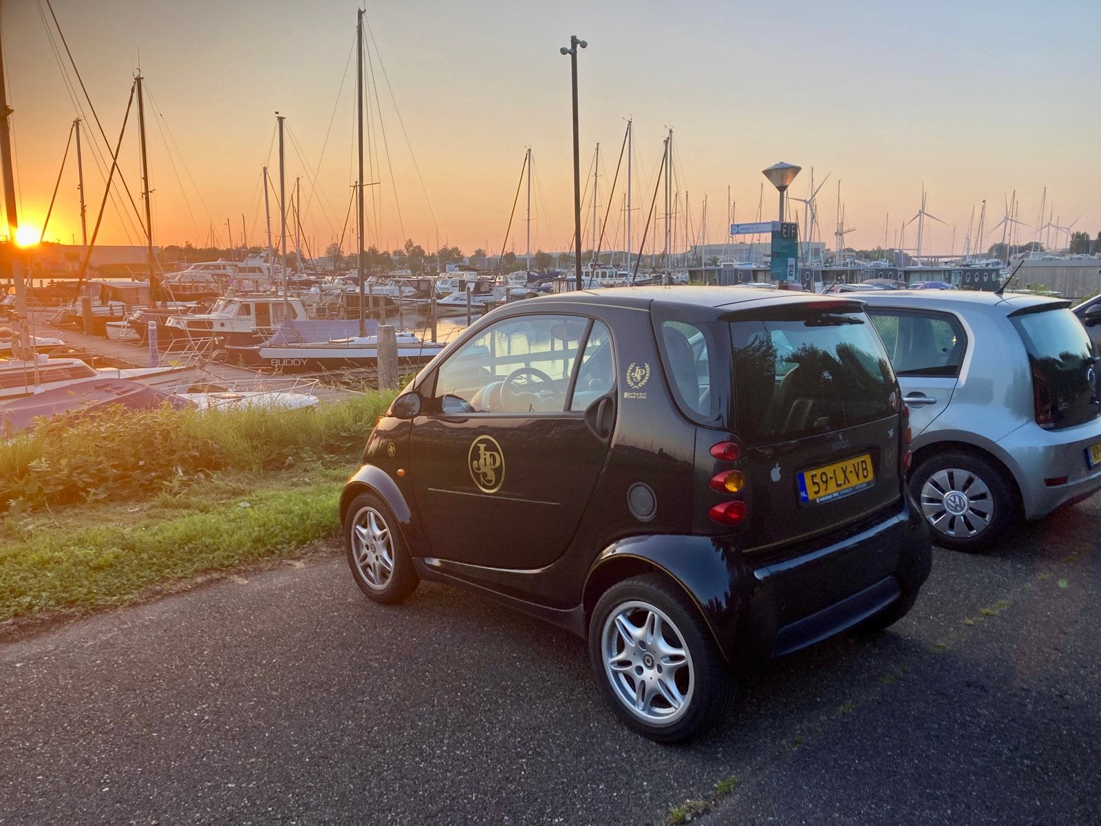 Smart 0.7 City Coupe 45KW 2003 Zwart, Auto's, Smart, 21 km/l, Achterwielaandrijving, 18 €/maand, 61 pk