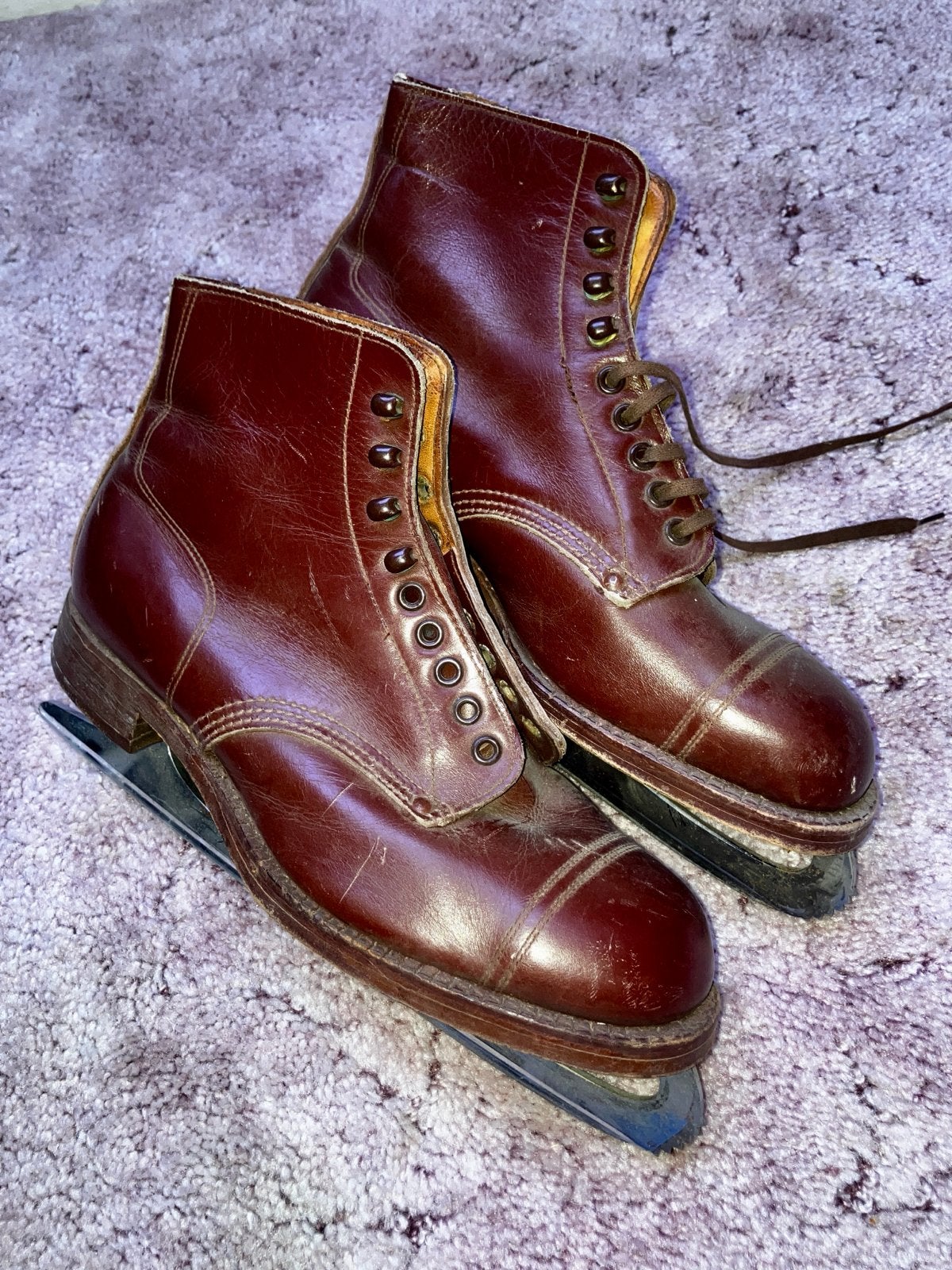Vintage kunstschaatsen - Maat 40, Ophalen of Verzenden, Gebruikt, Kunstschaatsen, Overige merken