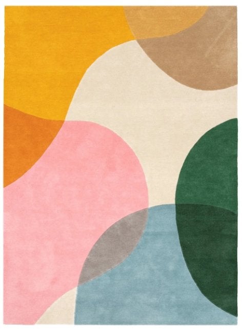Studio Clarice Clarice Multicolor – 230  330 cm – 100% wol, Huis en Inrichting, 200 cm of meer, Abstract/Modern, Rechthoekig, Nieuw