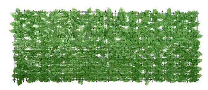 Balkonscherm met groene bladeren GRATIS BEZORGD!, Kunststof, 1 tot 2 meter, Verzenden, Nieuw