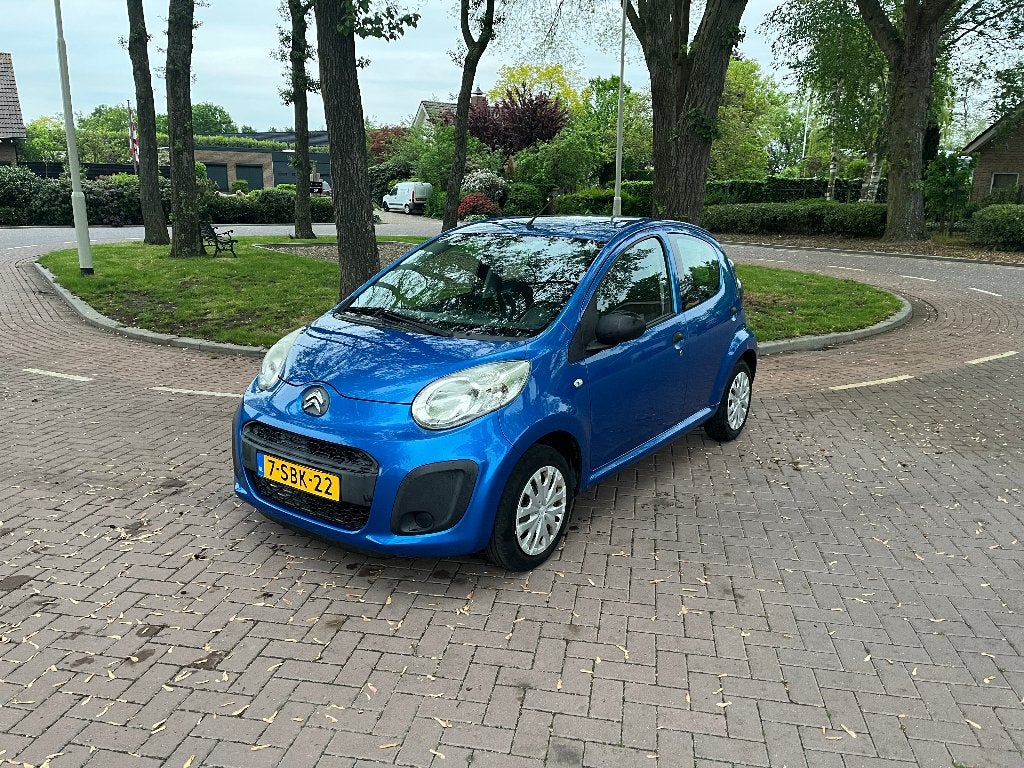 Citroën C1 1.0 5-deurs | 2013 | 97.000 km |Airco| APK|Zuinig, Auto's, Voorwielaandrijving, Euro 5, Stof, Zwart