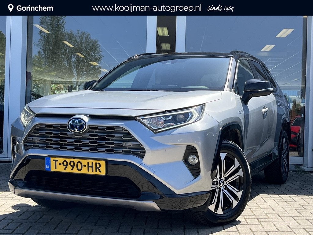 Toyota RAV4 2.5 Hybrid AWD Bi-Tone | 1650kg trekgewicht | Tr, Auto's, Toyota, Bedrijf, Te koop, Rav4, 4x4, ABS, Achteruitrijcamera
