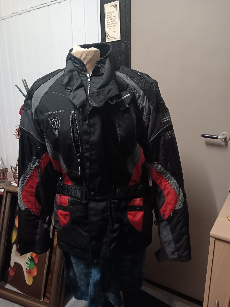 2 goede motorjassen met protectie in hele goede sta, Motoren, Ophalen of Verzenden, Tweedehands, Dames, Jas | textiel