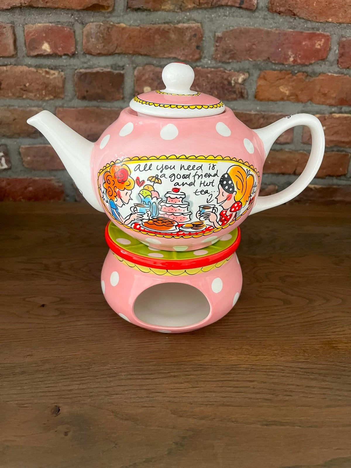 Blond amsterdam theepot te koop!, Ophalen