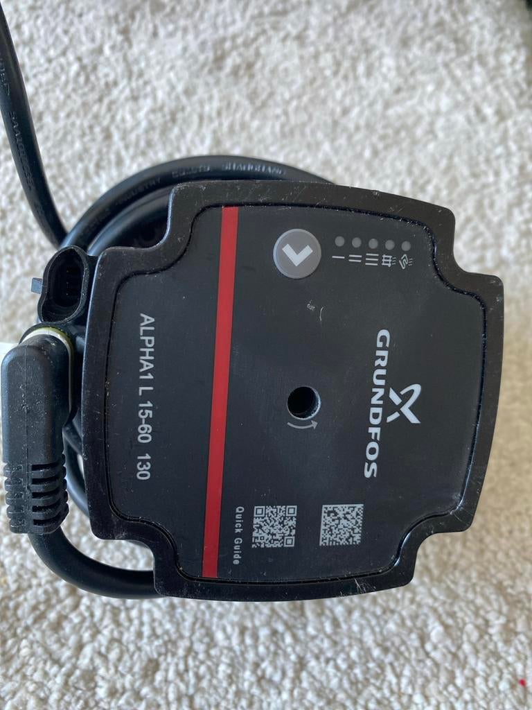 Grundfos ALPHA1 L 15-60 130 Circulatiepomp, Ophalen of Verzenden, Gebruikt, Elektrisch, Overige typen