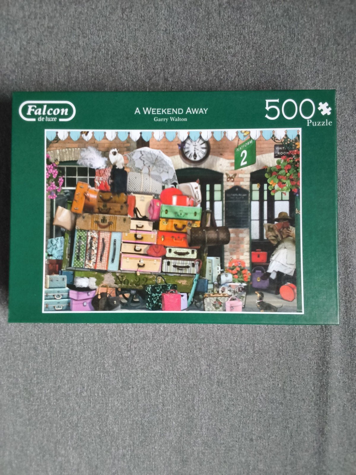 Falcon de luxe 500 stukjes puzzel - A Weekend Away, Ophalen of Verzenden, 500 t/m 1500 stukjes, Zo goed als nieuw, Legpuzzel