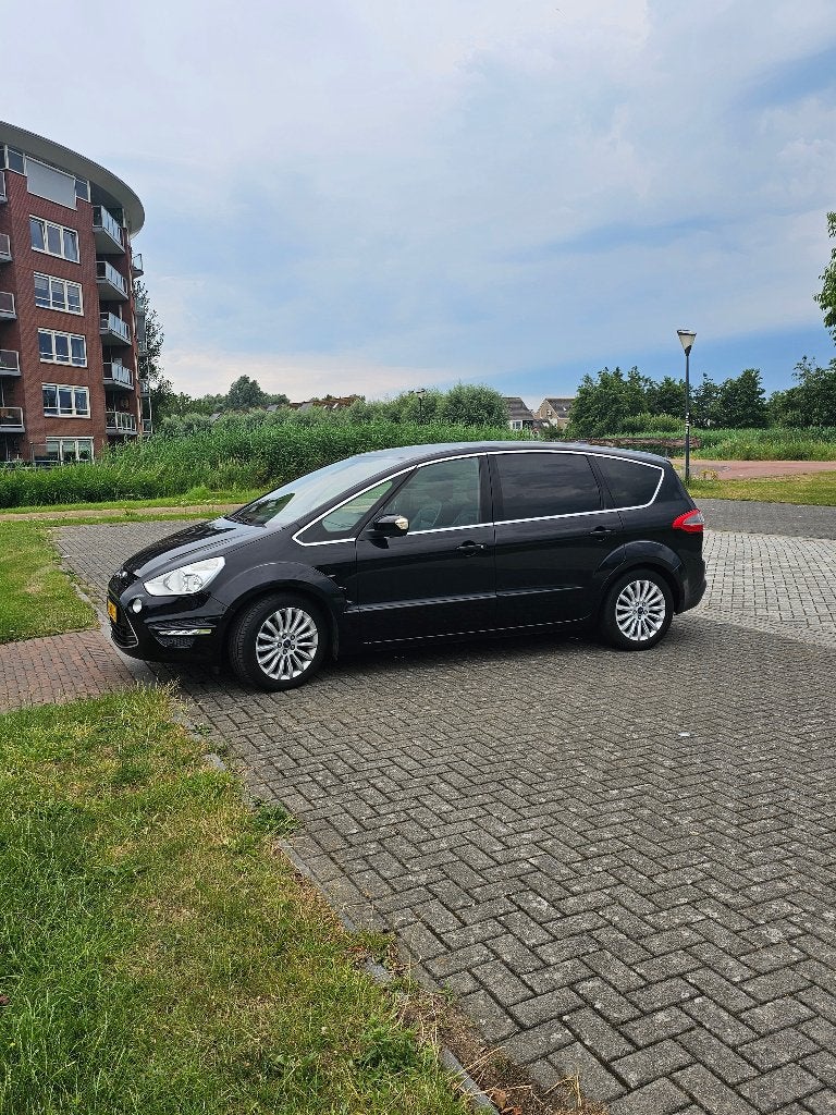 Ford S-Max 1.6 Scti Ecoboost 2011 Zwart, Auto's, 1596 cc, Zwart, 4 cilinders, 7 stoelen