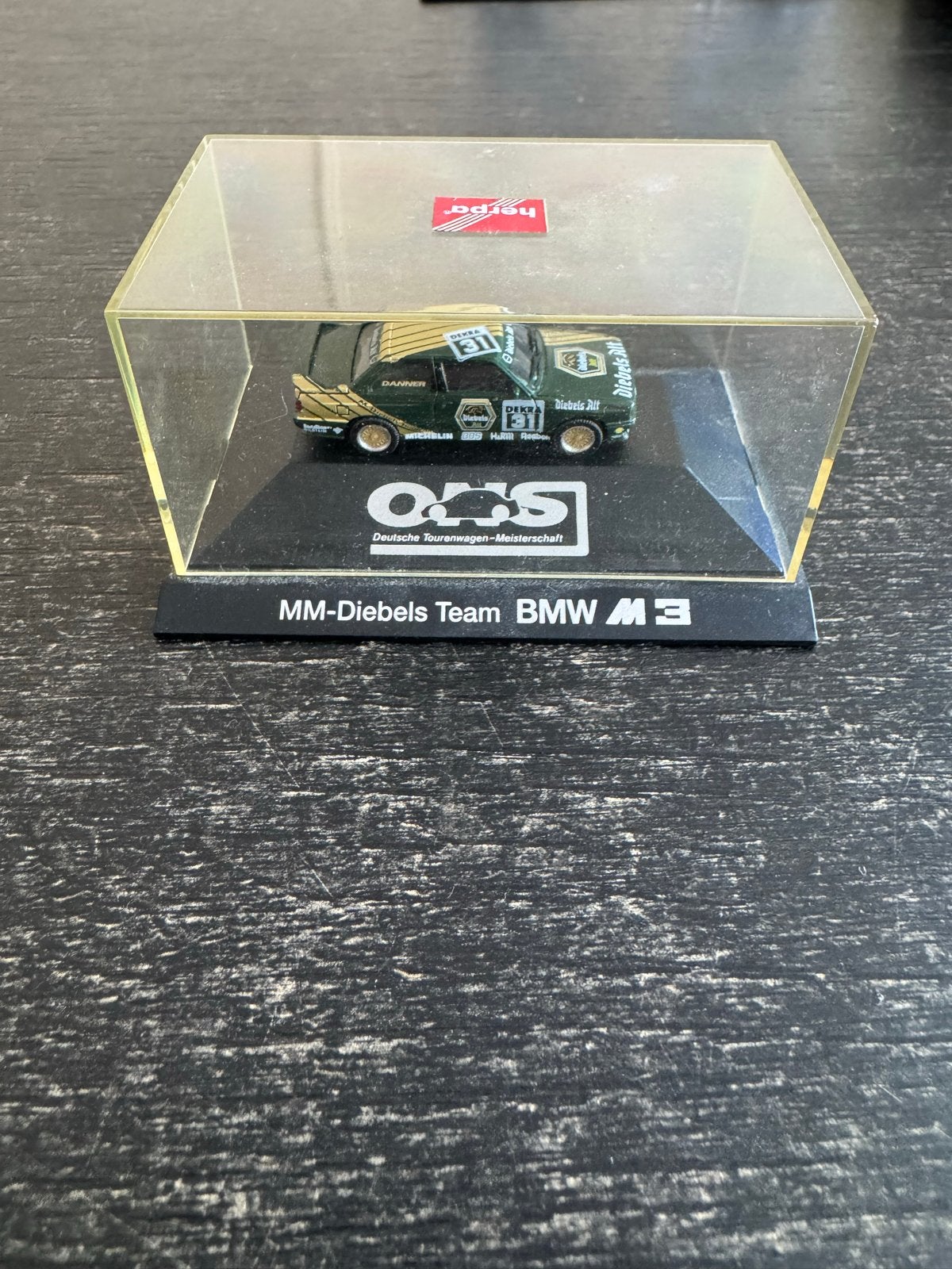 Herpa MM-Diebels Team BMW M3 DTM modelauto, Overige merken, 1:50 of kleiner, Auto, Ophalen of Verzenden