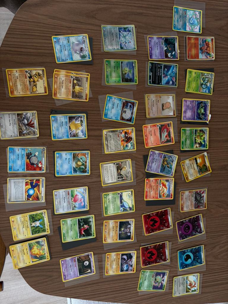 Pokemon kaarten, Ophalen of Verzenden, Zo goed als nieuw, Meerdere kaarten