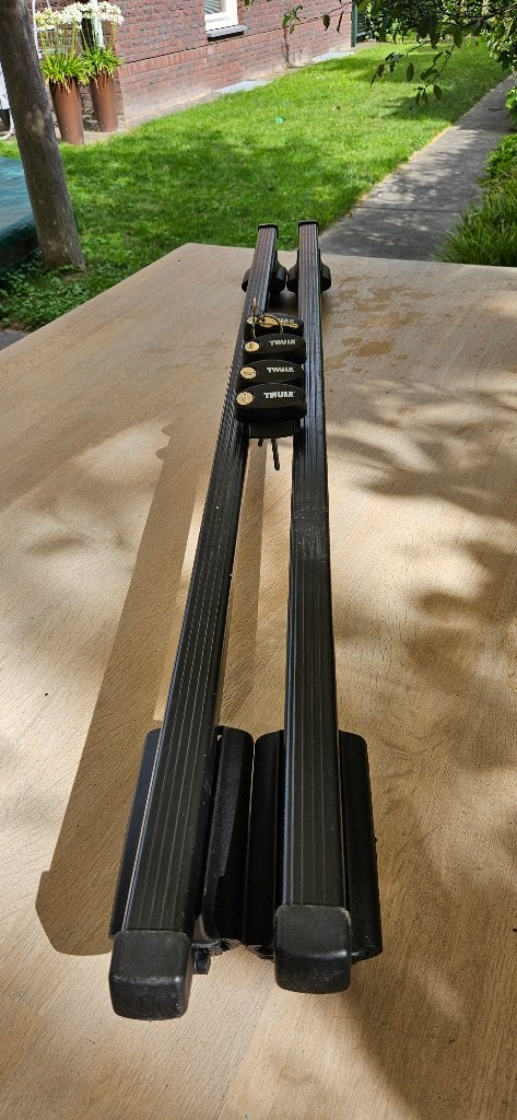 Dakdragers Thule (universeel open rails), Ophalen, Gebruikt