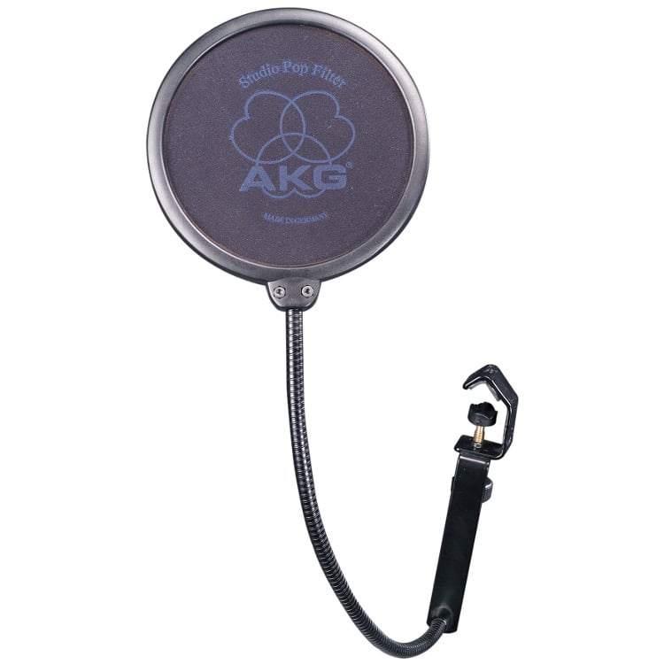 15717 1 akg plopscherm met zwanehals en klem, Muziek en Instrumenten, Microfoons, Nieuw, Ophalen of Verzenden, AKG