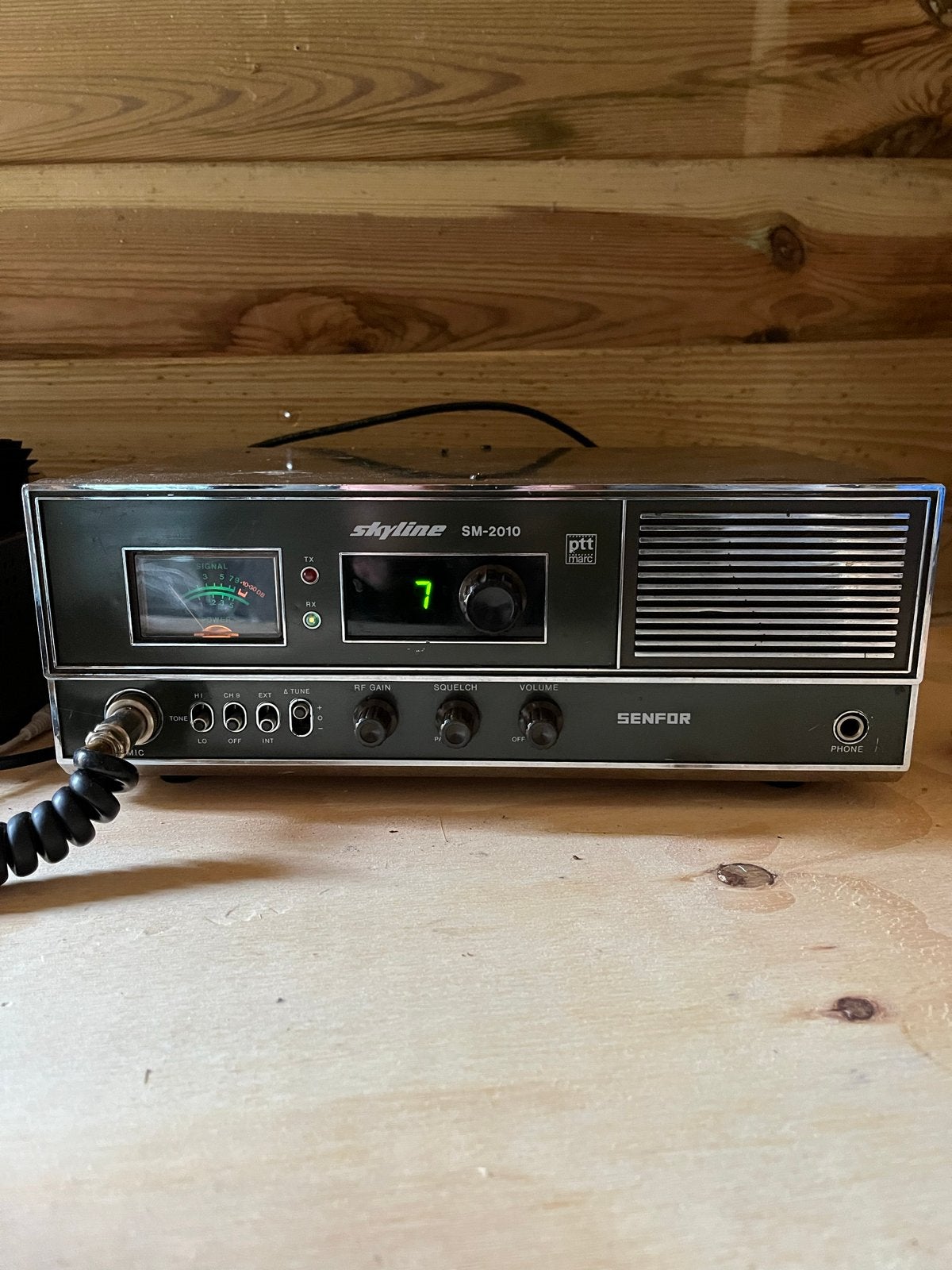 Skyline SM-2010 CB Transceiver met microfoon, Telecommunicatie, Ophalen of Verzenden, Gebruikt, Zender en Ontvanger