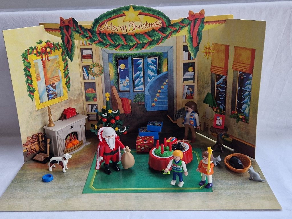 Vintage playmobil kerst no 3950, Ophalen of Verzenden, Zo goed als nieuw