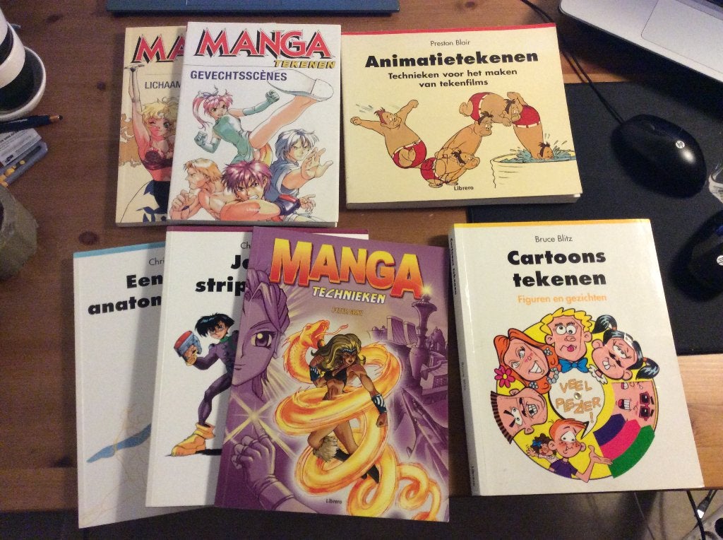 7 tekenboeken, verschillende onderwerpen €6 per stuk, Boeken, Hobby en Vrije tijd, Ophalen of Verzenden, Gelezen, Tekenen en Schilderen