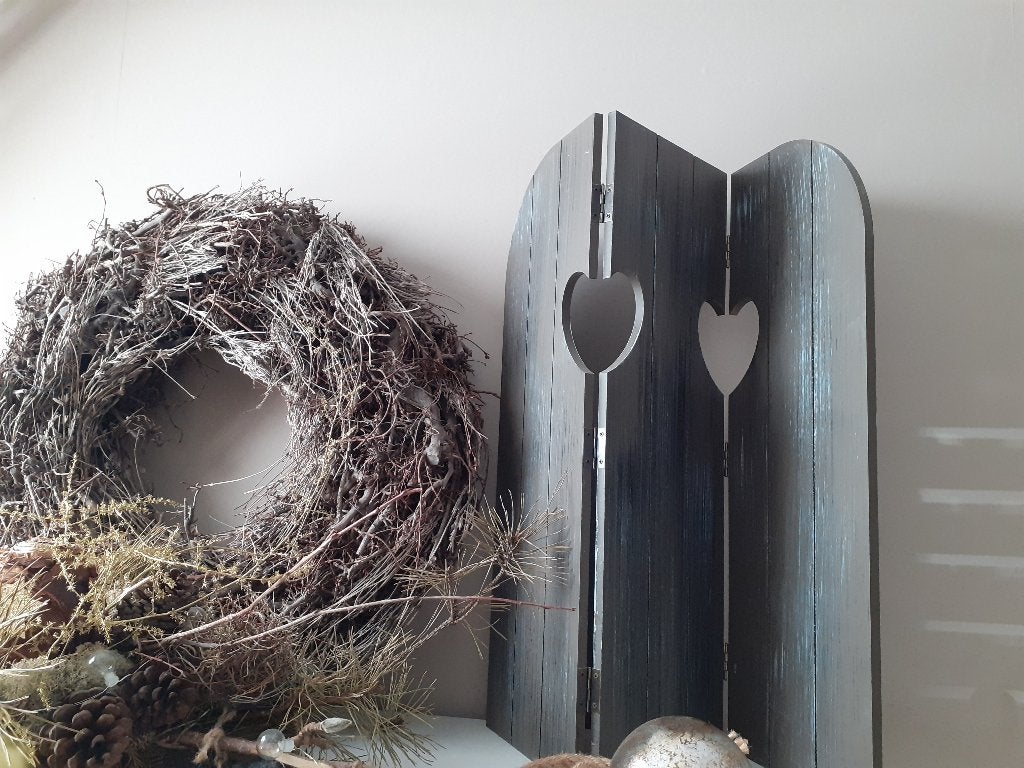 Mooi stevig houten (drie-) LUIK, woonaccesoires, nieuw., Ophalen of Verzenden