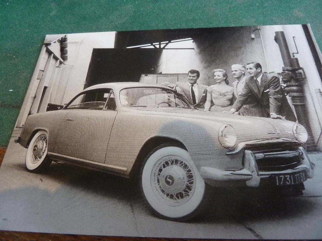SIMCA 9 SPORT COUPE uit 1953 >>>>>>TONY CURTIS, Ophalen of Verzenden, 1940 tot 1960, Ongelopen, Voertuig