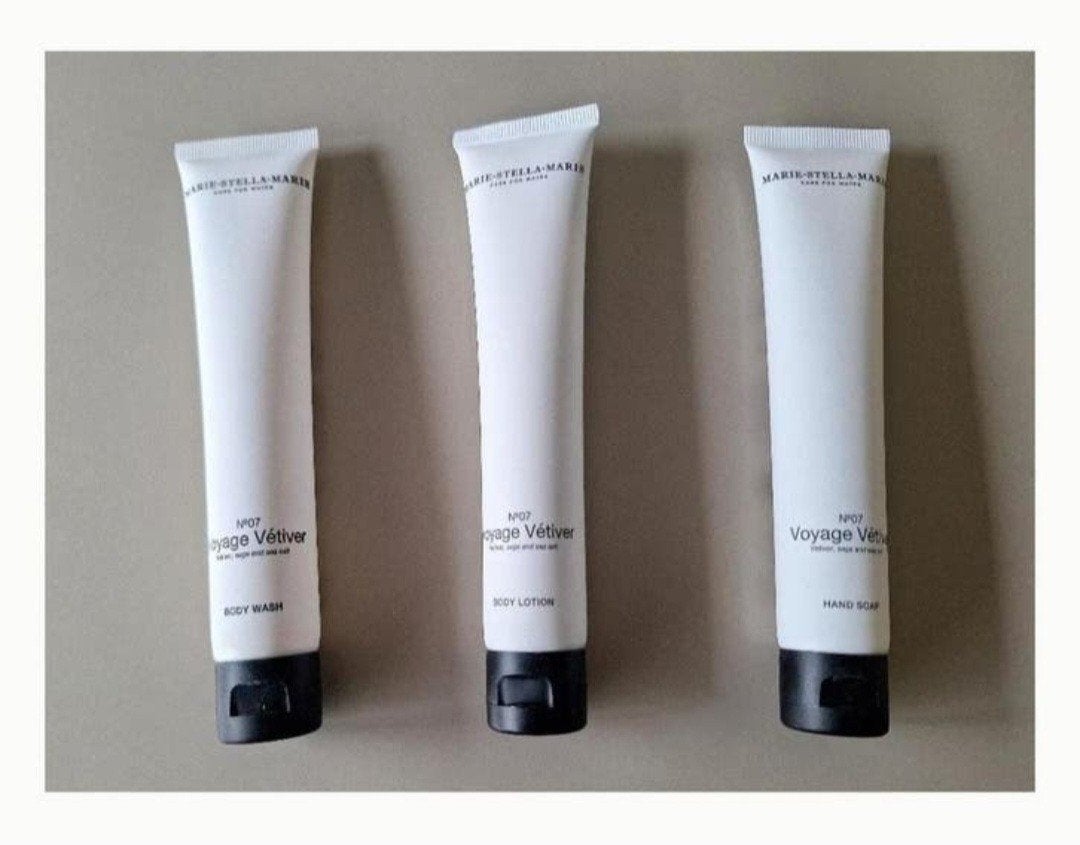 marie stella maris Voyage Vetiver body pakket, Ophalen of Verzenden, Nieuw, Bodylotion, Crème of Olie
