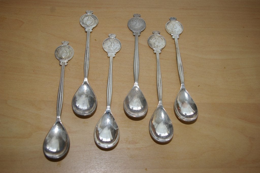 GALA theelepels met afbeeldingen van:, Ophalen of Verzenden