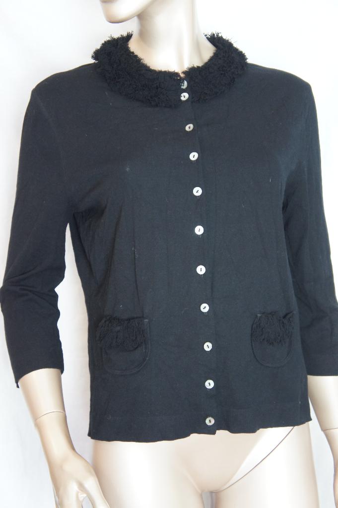 MARCCAIN vest maat 6 ( valt als mt M), Verzenden, Zo goed als nieuw, Maat 38/40 (M), Zwart