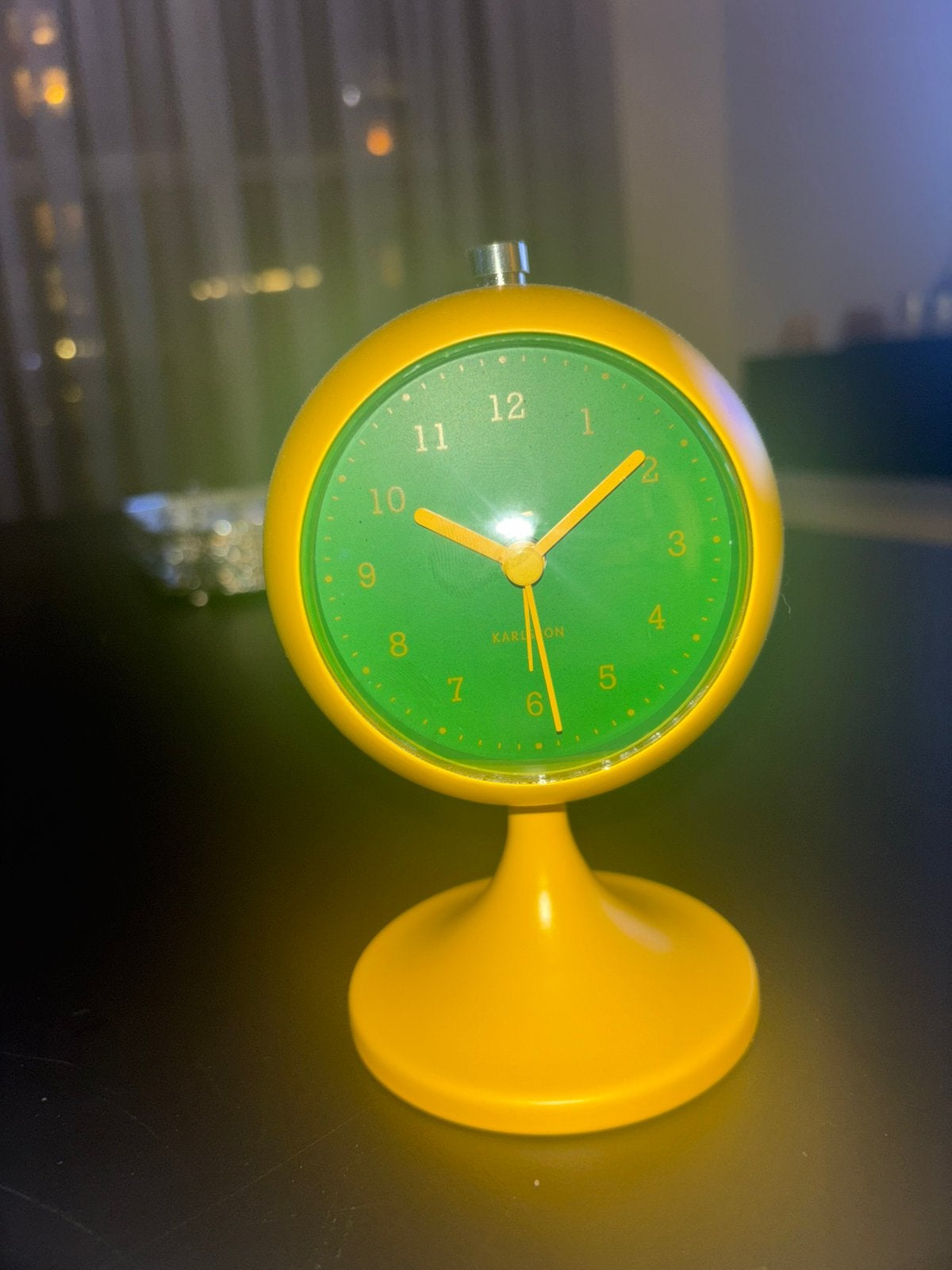 Karlsson Wekker Geel/Groen - Retro Design, Witgoed en Apparatuur, Verzenden