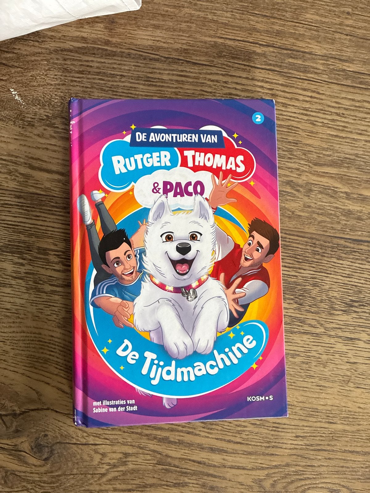 De Avonturen van Rutger, Thomas & Paco: De Tijdmachine, Boeken, Kinderboeken | Jeugd | onder 10 jaar, Ophalen of Verzenden, Zo goed als nieuw