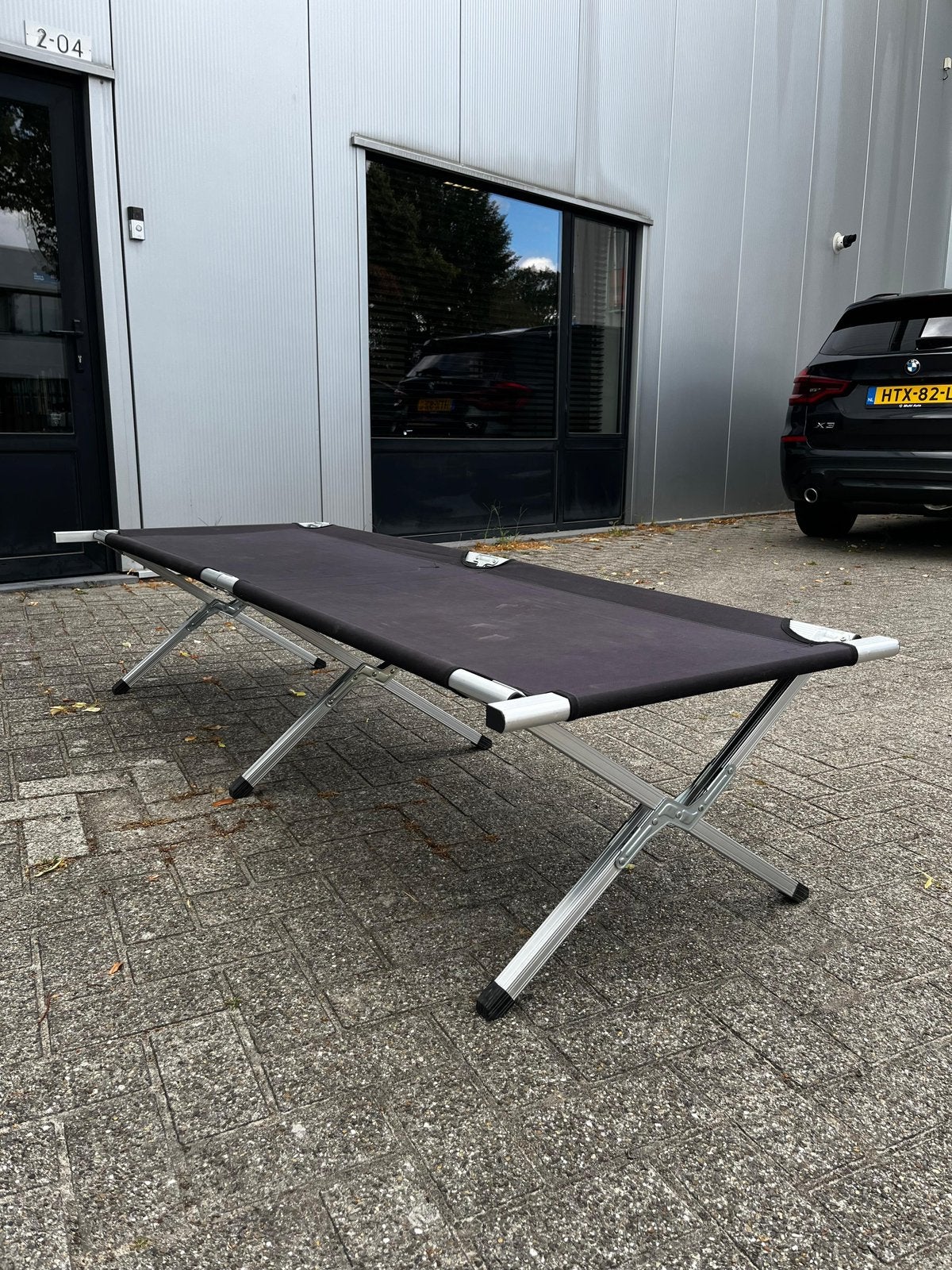 Stretcher, Caravans en Kamperen, Ophalen of Verzenden, Zo goed als nieuw, Campingstoel