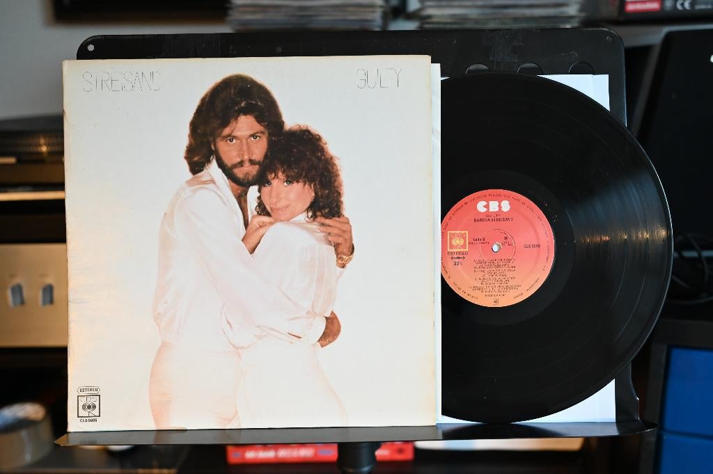 LP 1980 Barbra Streisand   " Guilty ", 1980 - 1989, Ophalen of Verzenden, Zo goed als nieuw, 12 inch