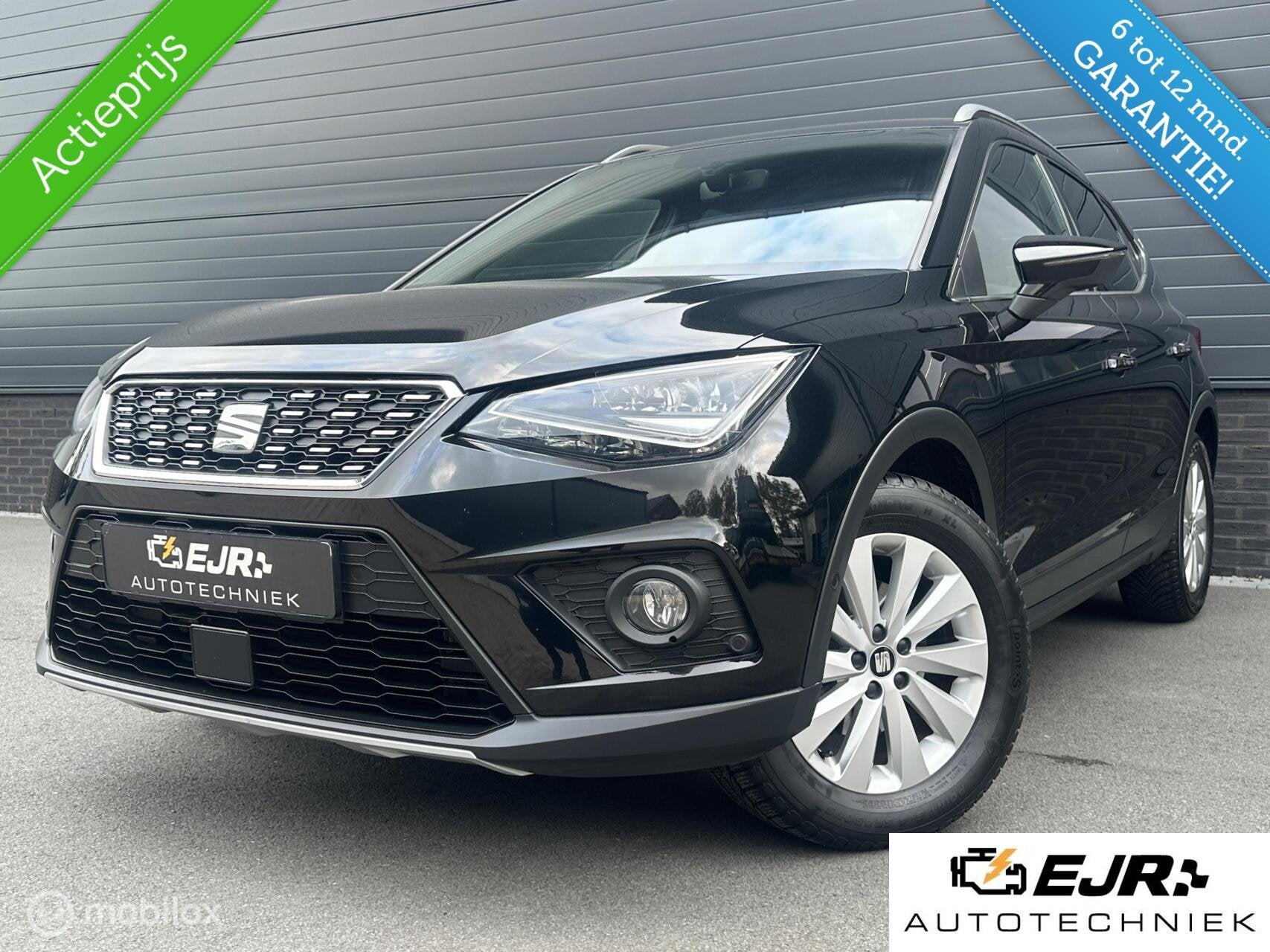 Seat Arona 1.0 TSI Xcellence Business Intense VOL! TOPSTAAT!, Auto's, Gebruikt, 95 pk, Met garantie (alle), Zwart