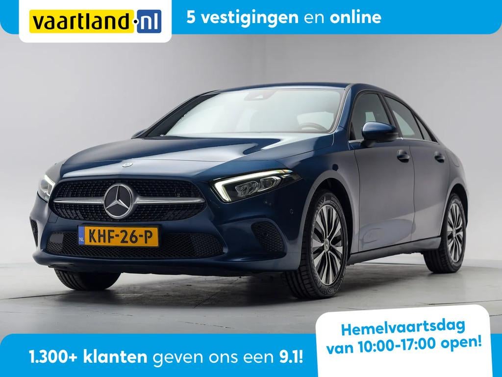 Mercedes-Benz A-Klasse Limousine 250 e Premium [ LED Half-le, Automaat, Blauw, Bedrijf, Hybride Elektrisch/Benzine