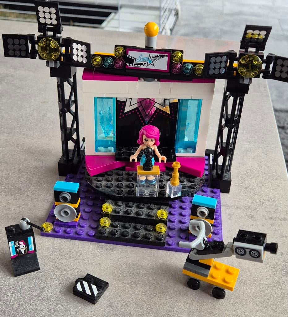 Lego Friends Popster Showpodium met Minifiguur 41117, Ophalen of Verzenden, Overige merken