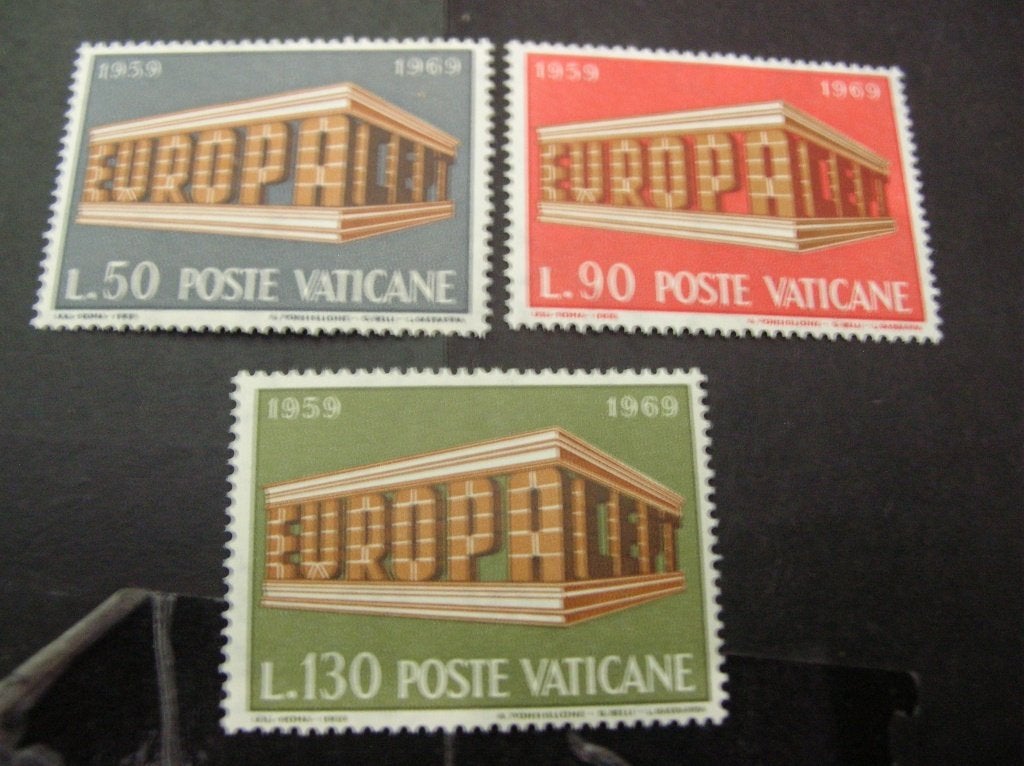 Cept/Verenigd Europa Vaticaanstad 1969, Verzenden, Overige landen, Postfris