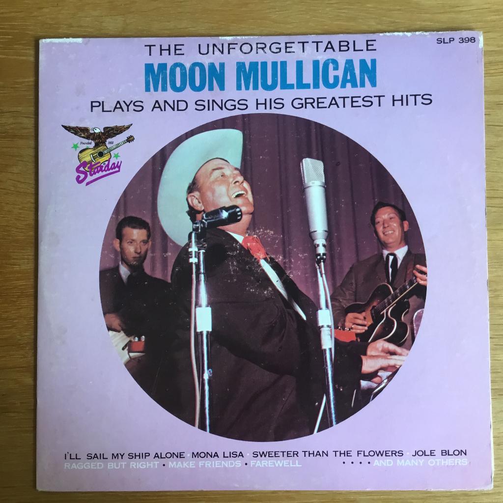 Moon Mullican Plays And Sings His Greatest Hits LP, Ophalen, Gebruikt, 12 inch